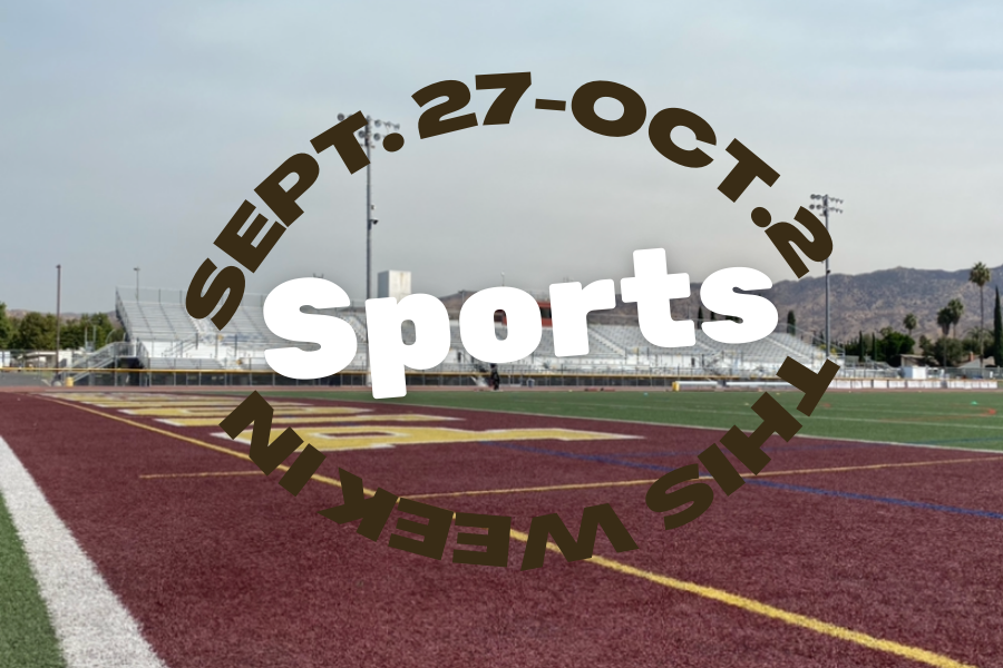 This Week In Sports Sept. 27-Oct. 1