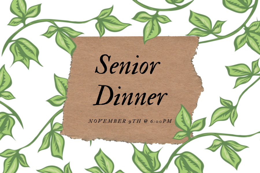 Senior Dinner on Nov. 9
