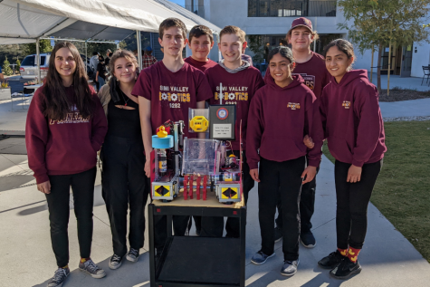 Robotics Team Wins Season High Score Award