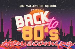 Back to 80s Homecoming Dance on October 8th