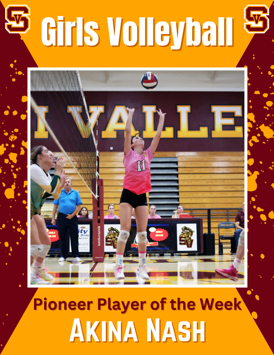 Pioneer Player of the Week