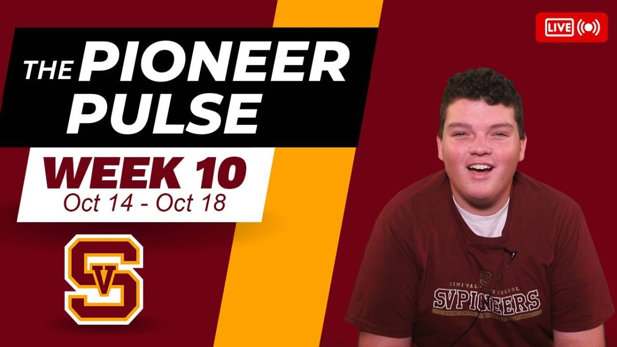 Pioneer Pulse Week 10 (10/14 - 10/18)