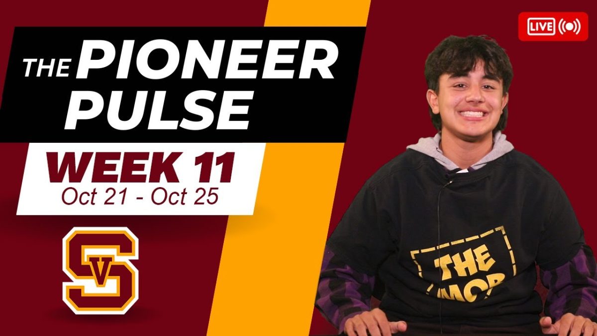 Pioneer Pulse Week 11 (10/21 - 10/25)