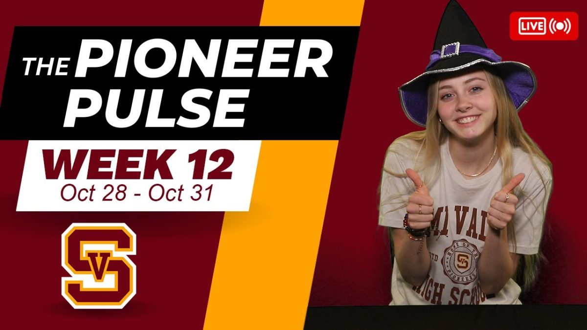 Pioneer Pulse Week 12 (10/28 - 10/31)