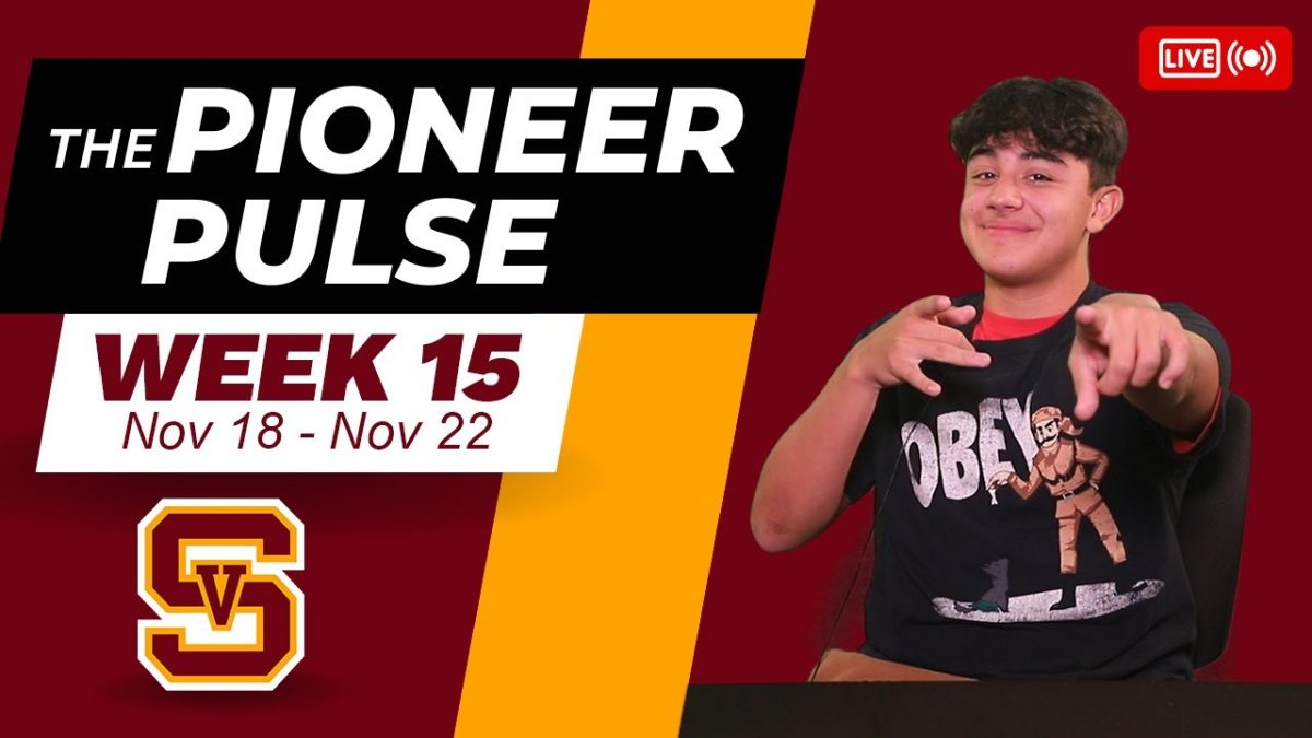 Pioneer Pulse Week 15 (11/18 - 11/22)