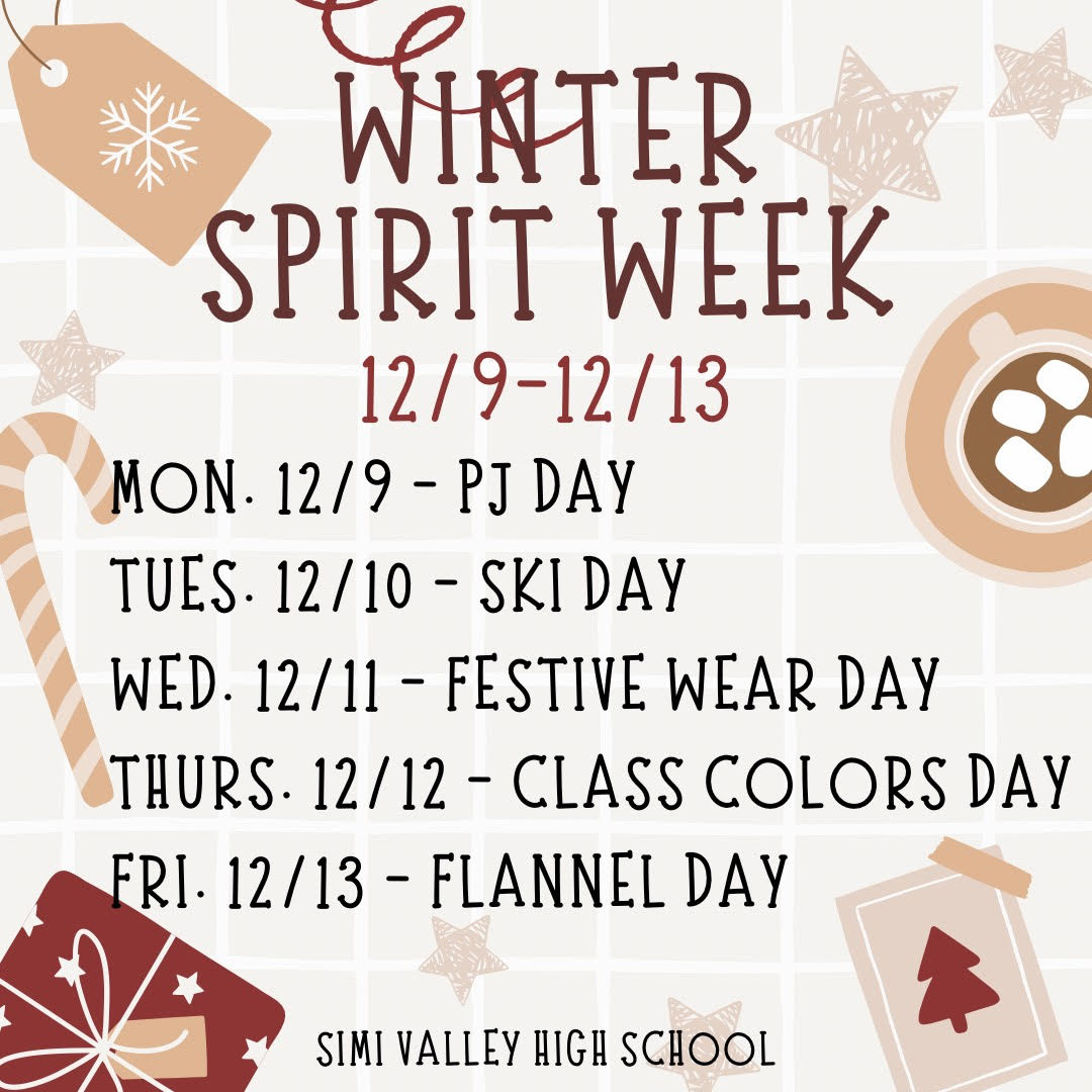 Winter Spirit Week