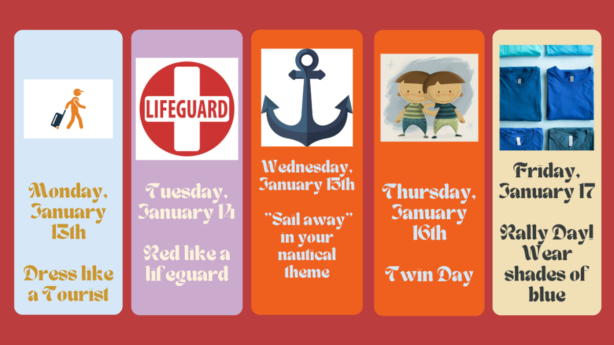 Winter Spirit Week - Next Week!