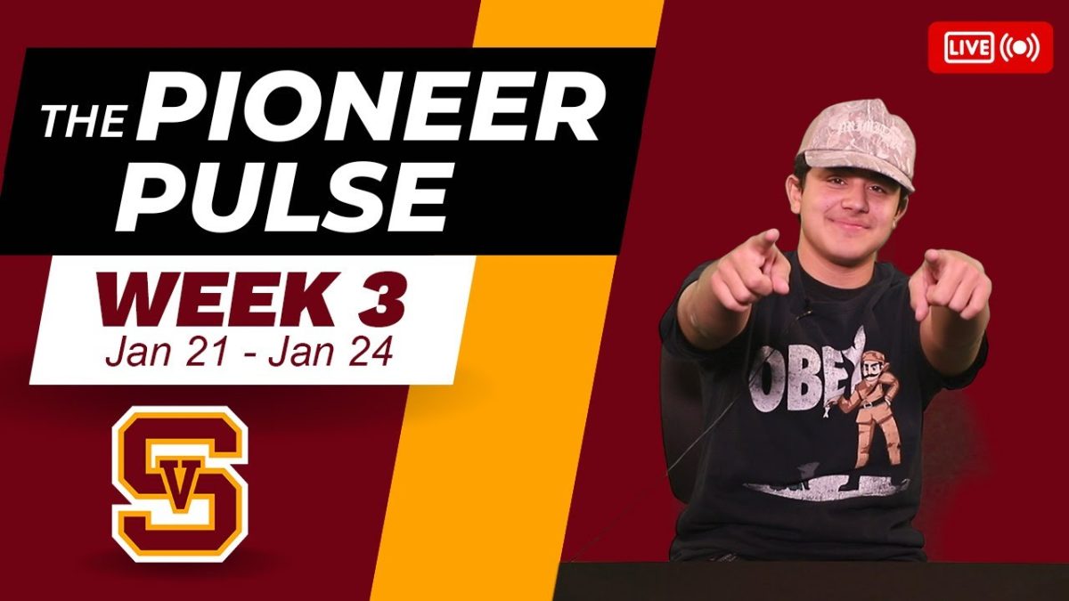 Pioneer Pulse Week 21 (1/21 - 1/24)