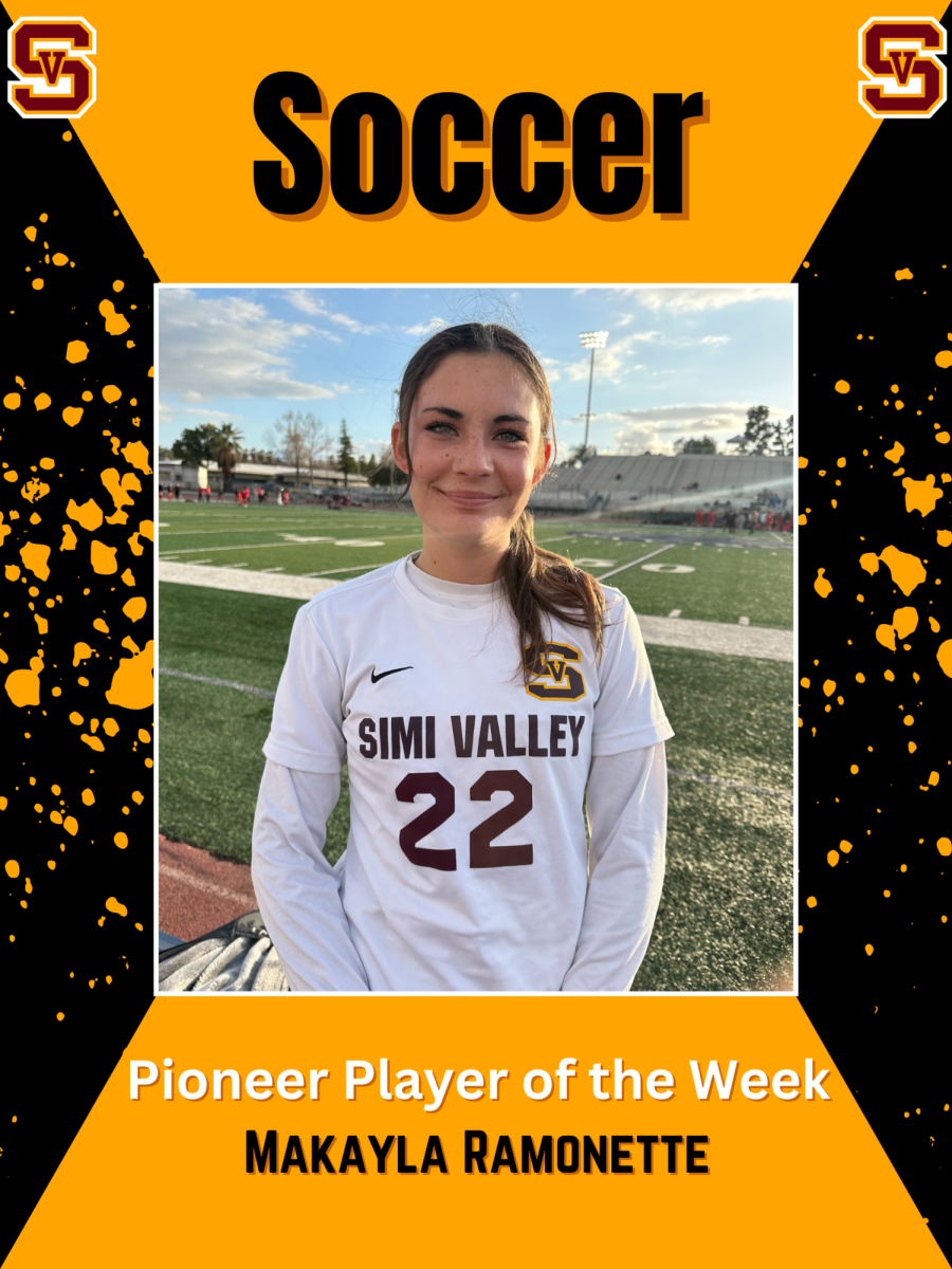 Pioneer Player of the Week