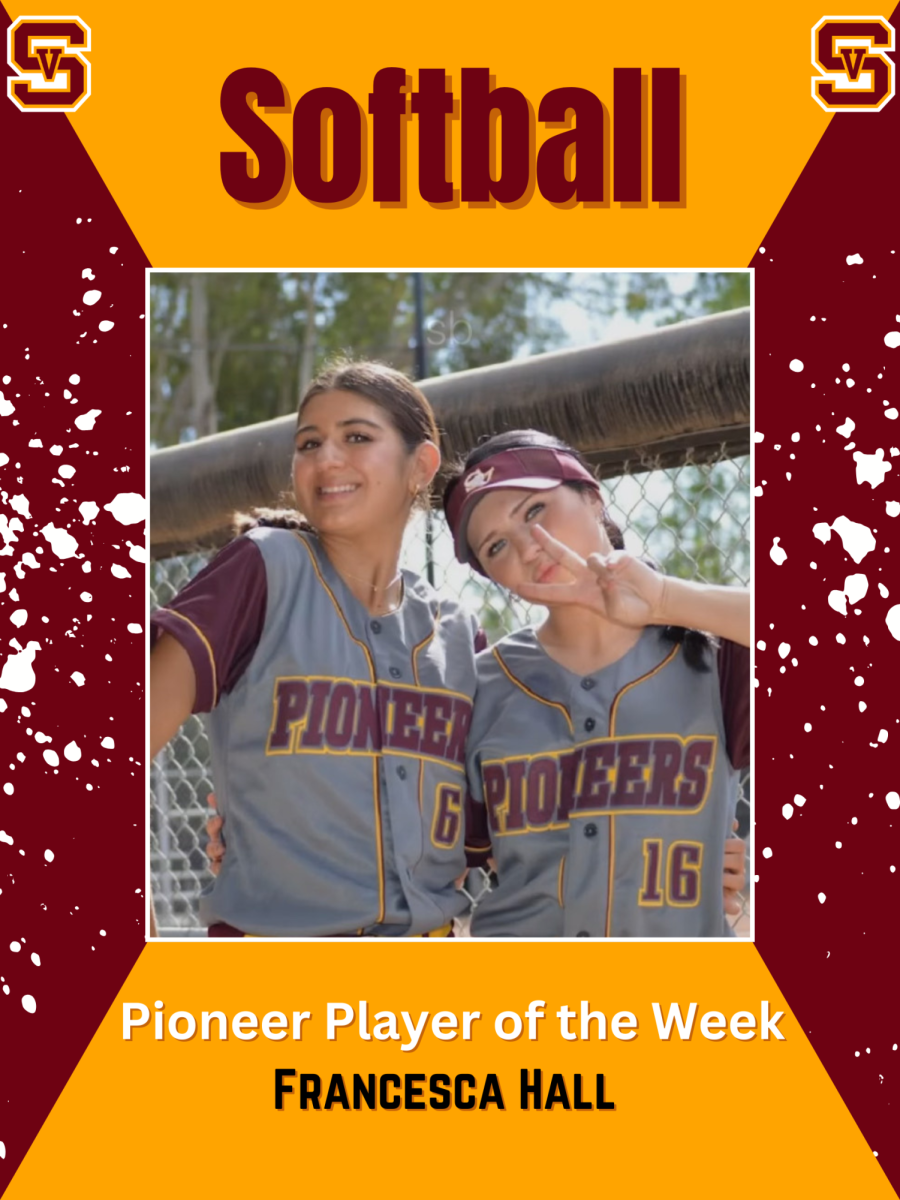 Pioneer Player of the Week