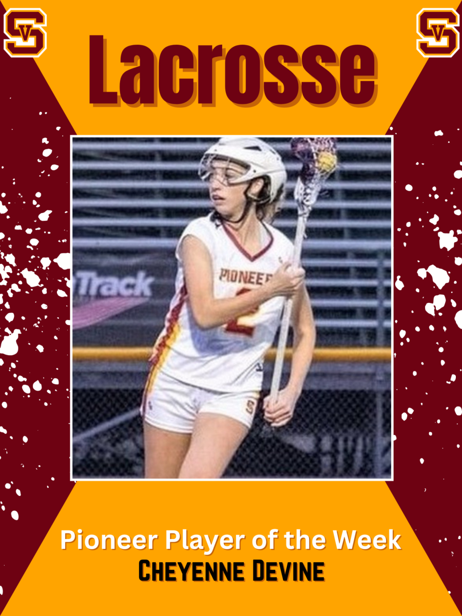 Pioneer Player of the Week