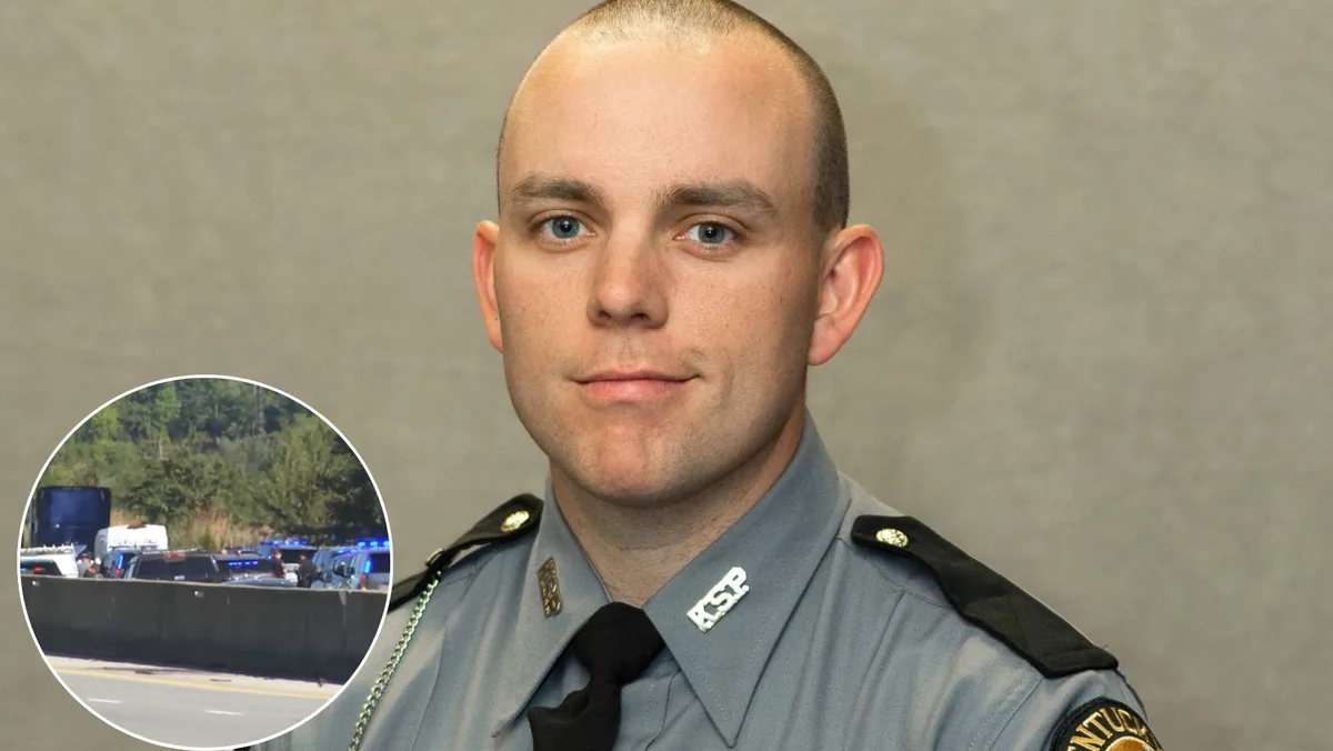 Kentucky State Police Trooper Hayden Phillips Shot and Killed on I-65 Near Bowling Green as Suspect Emonnie Branch Is Taken Into Custody