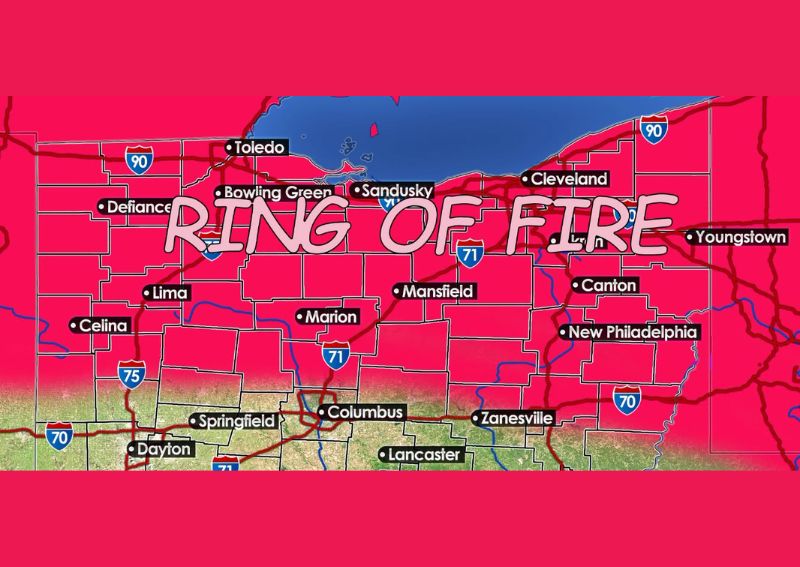A Wild Ring of Fire Pattern Threatens Northern Ohio With Torrential Rain Flooding and Severe Storms From September 19 Through the 24th