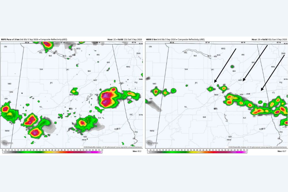 Dangerous Heat and Storm Threat Returns to Alabama Saturday as Highs Near 100 Degrees With Severe Potential East of I-65