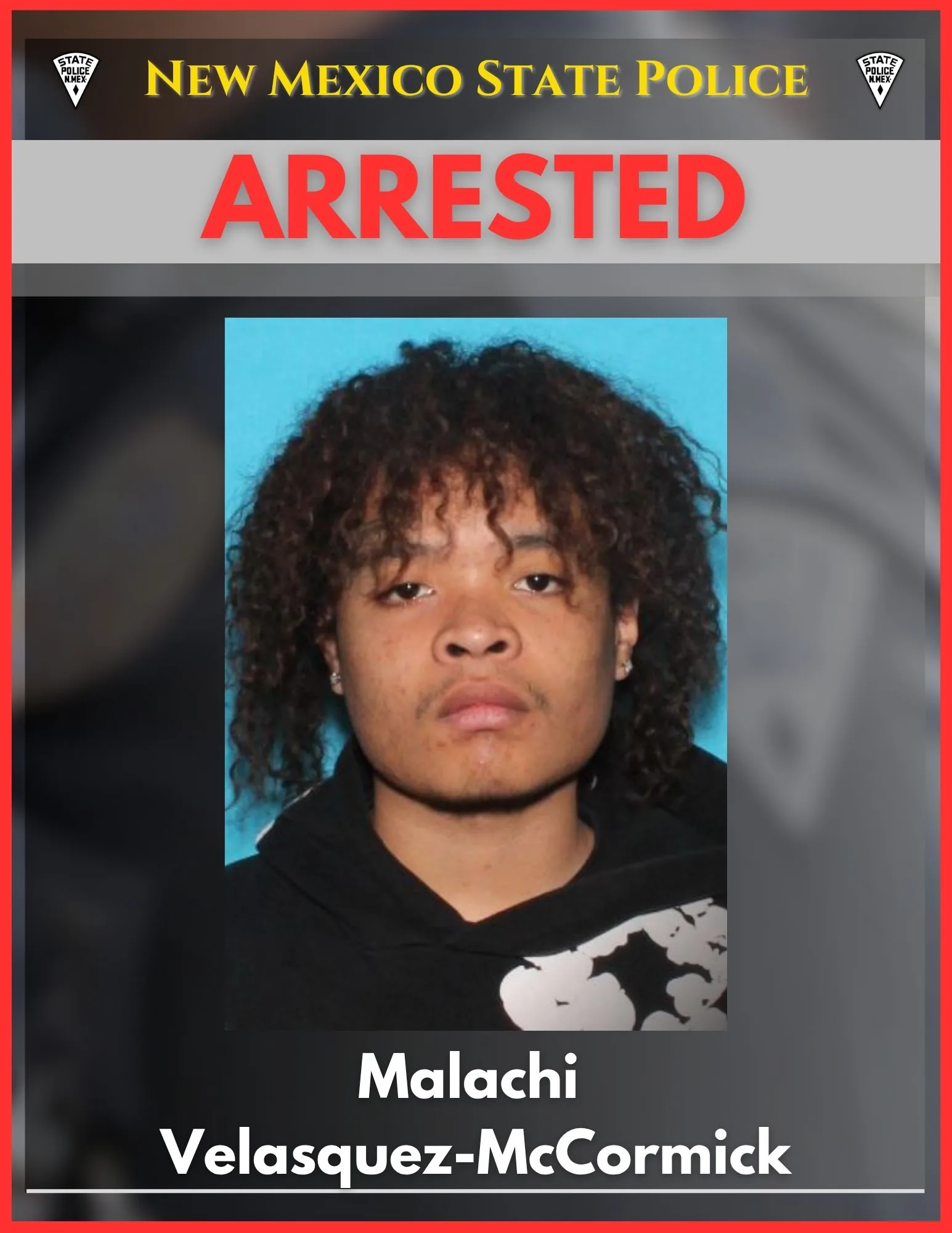 New Mexico State Police Arrest 18-Year-Old After Fatal Interstate 40 Rollover Crash Near Albuquerque Killed 11-Year-Old Child and Injured Six Others Saturday