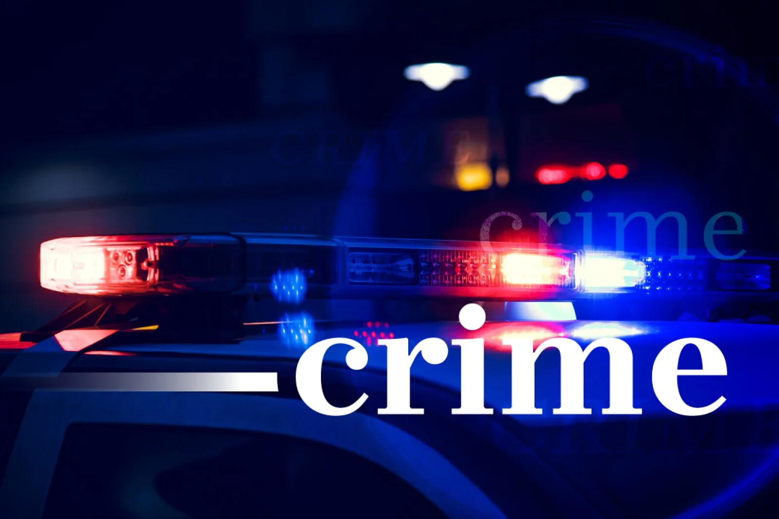 Sheriff's office vehicle at a rural crime scene in Cass County, Minnesota