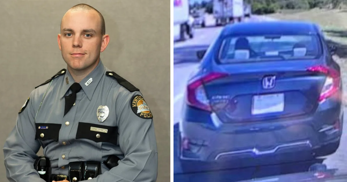 Police investigate a fatal shooting scene on I-65 in Warren County, Kentucky