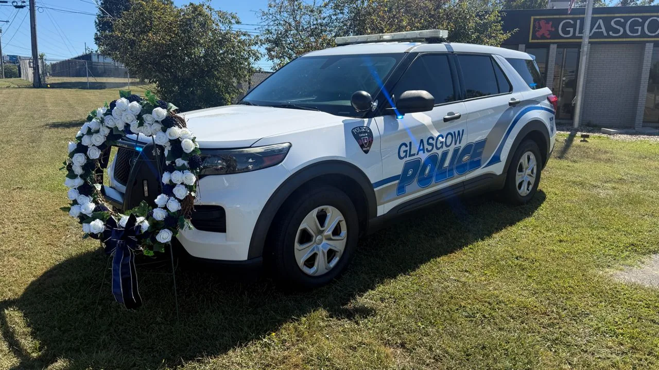 Kentucky State Police trooper Hayden Phillips remembered by Glasgow police after his death on I-65