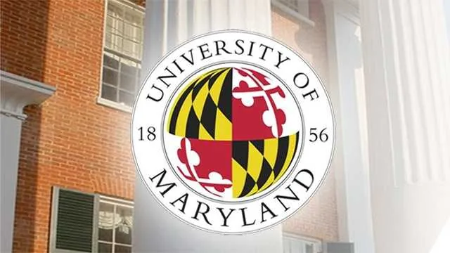 University of Maryland campus police vehicle near the College Park campus
