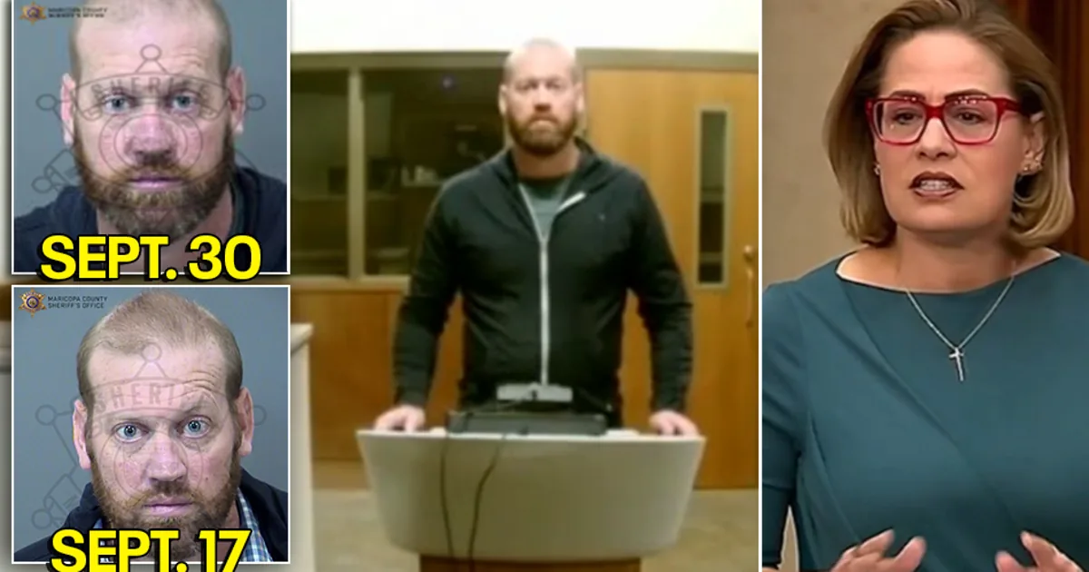 Matthew Ammel appears in court after being arrested again in Phoenix over alleged threats and a knife